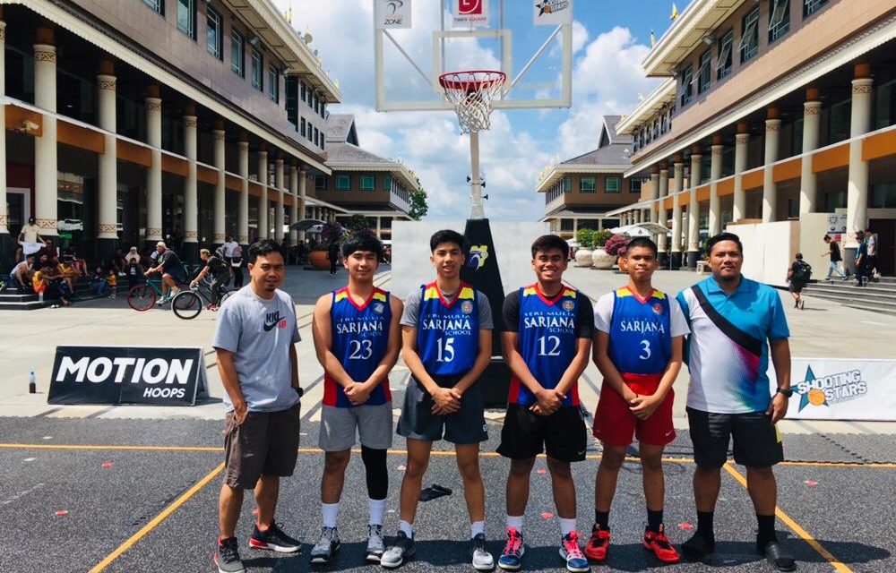 SARJANA LIONS TAKE HOME SECOND PLACE IN STREET BASKETBALL